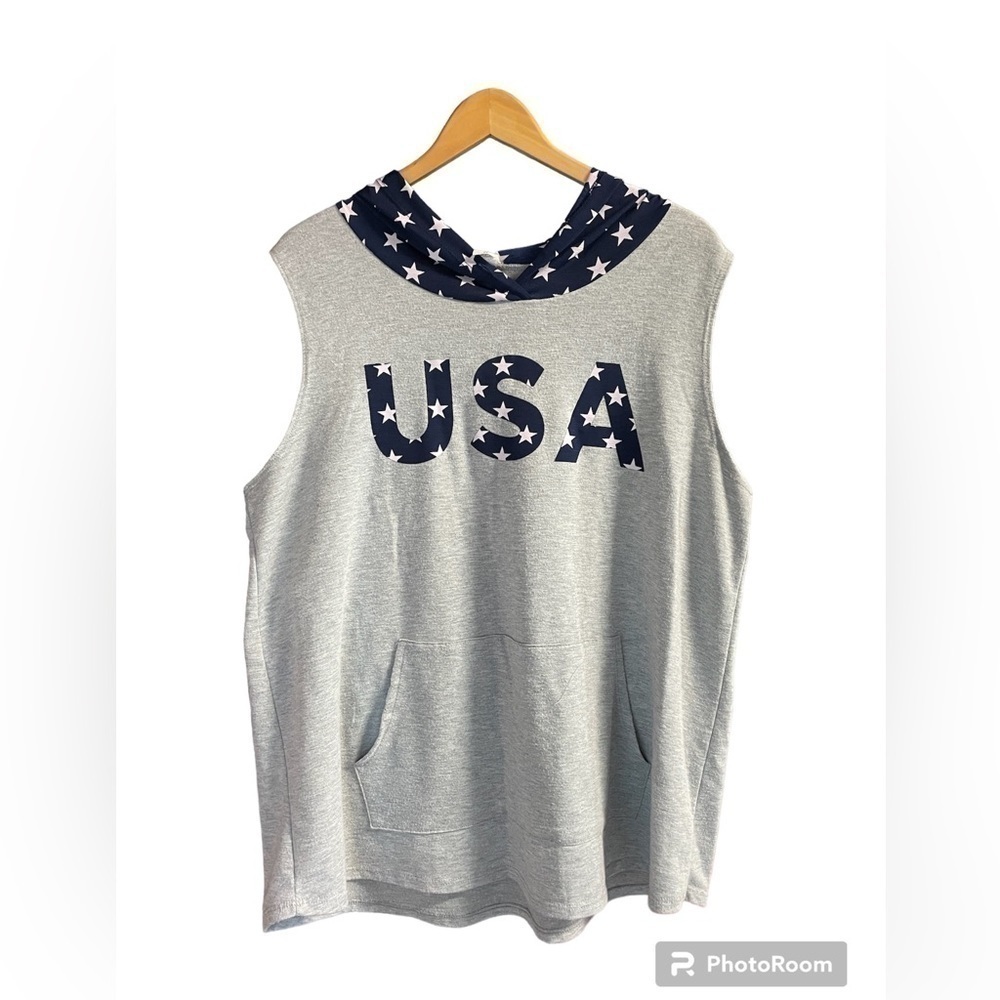 See N Love sleeveless hoodie